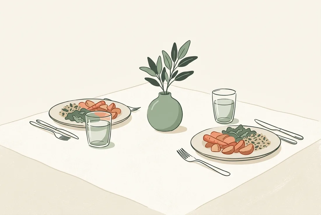 Madplan til 2 personer: portioner der passer